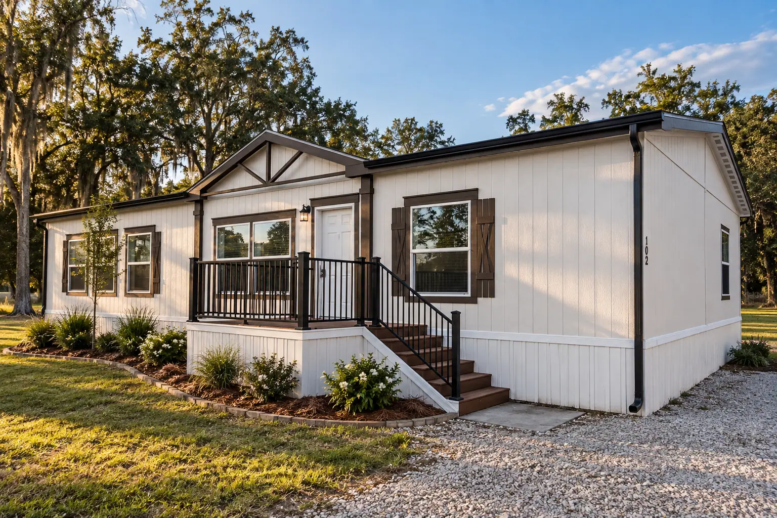 The Clover Single Wide home by Sunshine Homes for sale at Gulf South Homes in Houma, Louisiana